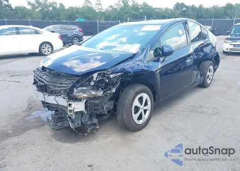 2015 Toyota Prius Three из США, поврежденный, VIN JTDKN3DU1F0461869